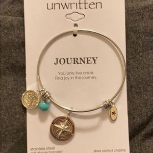Unwritten Journey Stainless Steel Bracelet